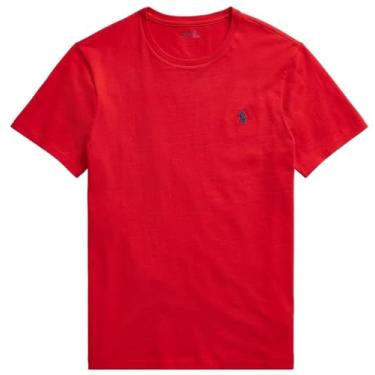 Imagem de Polo Ralph Lauren Camiseta masculina de manga curta, Ralph Lauren, vermelho, GG