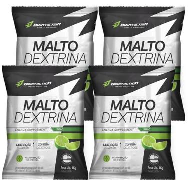 Imagem de KIT 4X MALTODEXTRINA 1KG CADA BODYACTION - LIMÃO