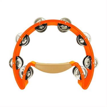 Imagem de Pandeirola Meia Lua Laranja Neon Liverpool 16 Platinelas