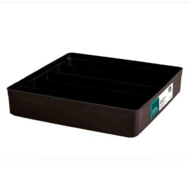 Imagem de Organizador De Gaveta C/ Divisorias Modular Multiuso Paramount, Preto