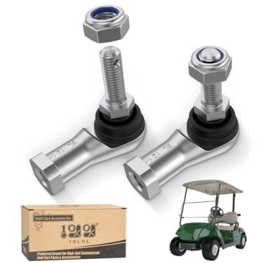 Imagem de 10L0L 2 peças extremidade de direção externa para Yamaha G22, G29 Gas ou carrinho de golfe elétrico JU0-F3841-00