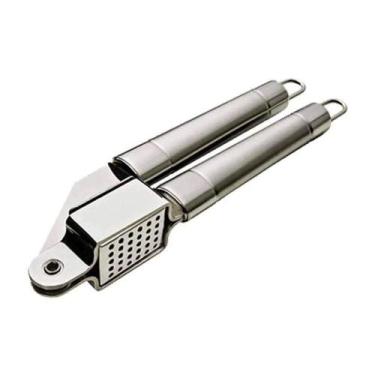 Imagem de Espremedor de Alho Luxo Tambor Removível em Aço Inox Kehome