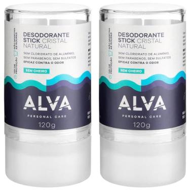 Imagem de Kit 2 un Desodorante Cristal Natural Stick Sem Perfume