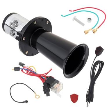 Imagem de DriSentri Kit de buzina Ooga 12 V, buzina de carro clássica OOGA buzina de ar carro caminhão auto antigo Ahooga vintage clássico buzina estilo antigo 110dB