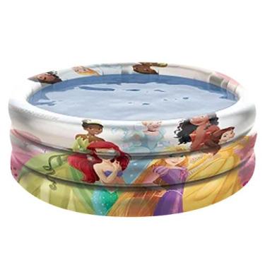 Imagem de Piscina Infantil Inflável Princesa Disney 100 Litros 86x20cm - ETITOYS
