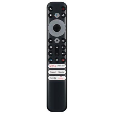 Imagem de Controle remoto de voz de substituição compatível com 4K QLED HDR Smart Google TV Series Q5/Q6/Q7/QM8 Q-Class TV, S3/S4 S-Class TVs 55Q550G 50Q550G 65Q550G 55Q650G 65Q650G 85Q650G 55Q750G 65Q750G 50G