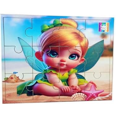 Imagem de Quebra-Cabeça Infantil 13 Peças Tabuleiro em MDF