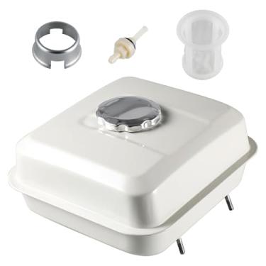 Imagem de Gás de tanque de combustível HGC para Honda GX160 5.5HP GX200 6.5HP gerador de motor branco com filtro de tampa de gás Petcock