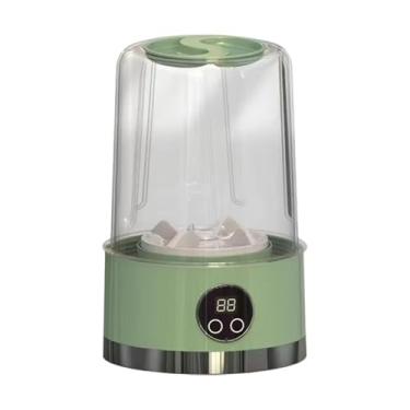 Imagem de Fenteer Máquina de lavar roupa íntima, meias, sutiãs, economiza água, sem fio, fácil de usar, viagem, lavanderia, mini máquina de lavar para apartamentos de, Verde