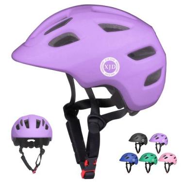 Imagem de Capacete XJD Toddler Kids Bike Skateboard Age 1+ Roxo claro
