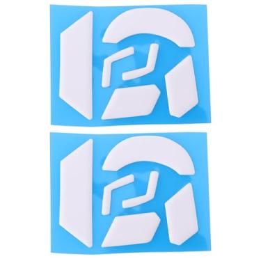 Imagem de Briny River 2 conjuntos de patins para mouse compatíveis com Logitech G903 Hero Wireless White