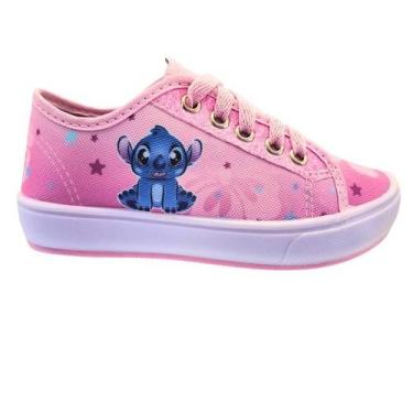 Imagem de Tênis Casual Meninas Infantil Stit Ortobessa, Rosa, 31/32