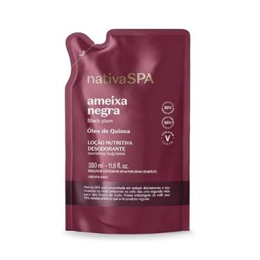Imagem de Refil Loção Desodorante Hidratante Corporal Nativa Spa Ameixa Negra 350ml