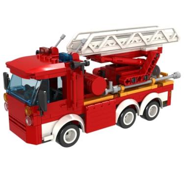 Imagem de Xalingo Blocos de Montar Caminhão de Bombeiro 260 Peças