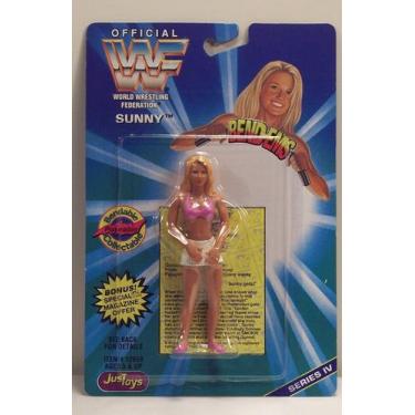 Imagem de Figura de ação da Federação Mundial de Luta Livre WWE Bend-Ems Sunny -
