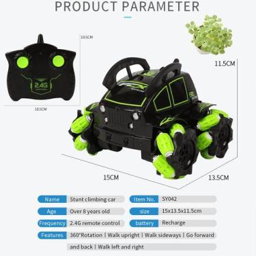 Imagem de Carro de drift de controle remoto para meninos e meninas, 2,4 GHz RC S