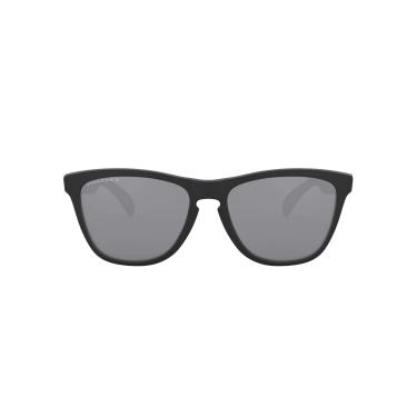 Imagem de Óculos de Sol Oakley Polarizado Frogskins 0OO9013 9013F7 Tam 55 / Preto Fosco - Lentes Prizm Black Polarized