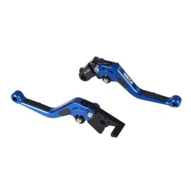 Imagem de Guiador de motocicleta CNC de fibra de carbono para Y&MAHA MT-07/MT-09/XSR700/XSR900/MT-09 Tracer/GT/MT-07 MT-10 Tracer/GT guidão guidão (azul)