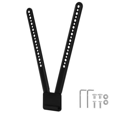 Imagem de Suporte de TV para sistemas de conferência de vídeo e áudio MeetUp HD compatível com recursos Logitech alternando furos de 6 mm e 8 mm Tamanho máximo: 55 polegadas (medida diagonal)