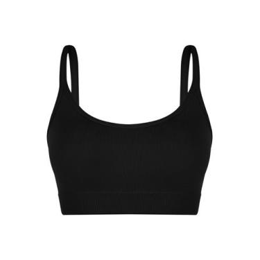 Imagem de Top Power Básico sem costura Loba Clássica Lupo 41018, M, Preto