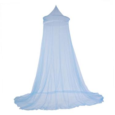 Imagem de Generic Cortina de Dossel para Cama de Renda Princesa Rede Mosquiteira, Dossel de Cama de Cúpula Elegante para Roupa de de Quarto de Meninas, Cortinas de Leves para Decoração de Quarto de Criança