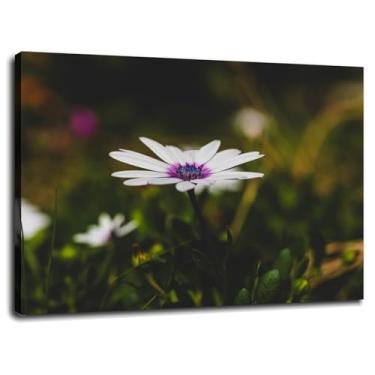 Imagem de Pôster de primavera 093 impressões em tela de jardim arte de parede de pólen para casa 1 painéis decorações com moldura 25,4 x 20,3 cm