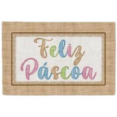 Imagem de Jogo Americano De Pascoa 48X31,5Cm C/2Und 531008 Belchior