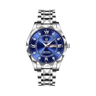 Imagem de Relógio Masculino De Luxo À Prova d'Água Luminosa Esportivo Quartz Em 