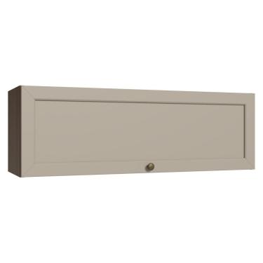 Imagem de Armário Aéreo 100 Cm 1 Porta Basculante Rustic-crema Vik Madesa Rustic-crema