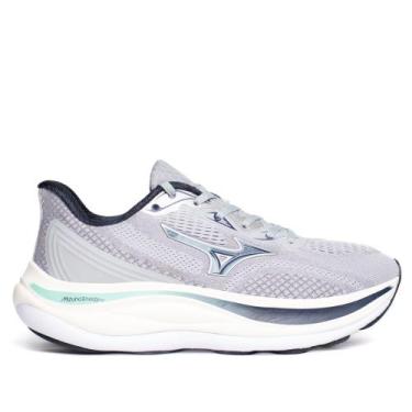 Imagem de Tênis Masculino Mizuno Wave Skyway Enerzy Next Cinza/Marinho, Cinza, M