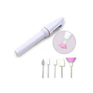 Imagem de Lixa Elétrica Unha Multiuso Mão E Pé Lixa Elétrica Unhas Aparelho Lixador De Unha Portátil Polidor Sem Fio Manicure unhas