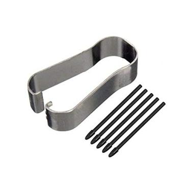 Imagem de KIT 5 Pontas para Caneta S Pen do Galaxy Note 8 - Galaxy Note 9 - Galaxy Tab S3 - Galaxy Tab S4 - Tab A P205 - Marca LTIMPORTS (Preto)