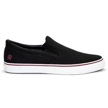 Imagem de Tênis Rainha Slip On Unissex Iate Iii Casual Preto/branco Ra02390001 34