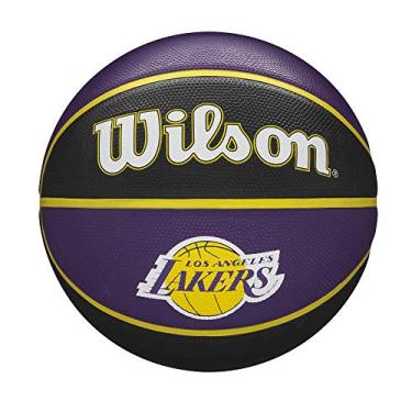Imagem de Bola de basquete WILSON NBA Team Tribute, tamanho 7, Los Angeles Lakers