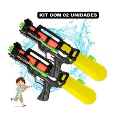 Imagem de Brinquedo Criança Lançador de Água Lança Jato Canhão Brinquedo Praia P