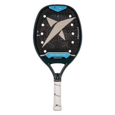 Imagem de Drop Shot Raquete de tênis de praia premium 5.0 BT | Fibra de carbono 12K | EVA Pro Core | Tratamento de areia e rosto 3D para máxima rotação | Sistema antivibração | Potência e controle profissionais