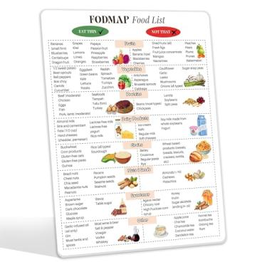 Imagem de Low FODMAP Ímã de geladeira FODMAP Folha de dicas de alimentos, gráfico FODMAP e livro de dieta para iniciantes - Guia essencial para gerenciar IBS e saúde digestiva com planos passo a passo e