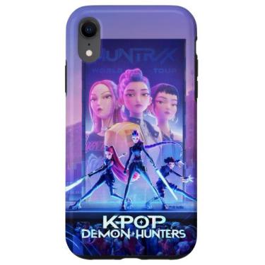 Imagem de Capa de celular KPop Demon Hunters HUNTR/X Key Art para iPhone XR