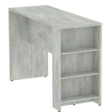 Imagem de Bancada de Cozinha Sup 3592 com 3 Prateleiras Luciane, CONCRETO