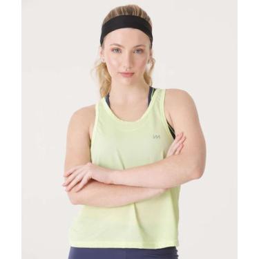 Imagem de Blusa Regata Feminina Fitness Nadador Marisa-52009, Verde neon, G