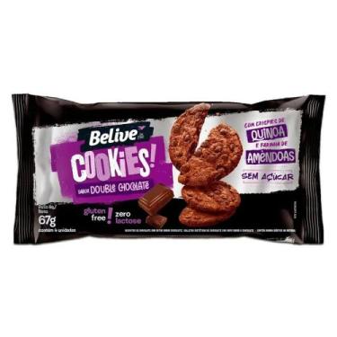 Imagem de Biscoito Cookies Zero Açúcar Double Chocolate Belive 67g
