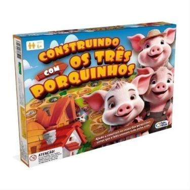 Imagem de Jogo Construindo com os Três Porquinhos - Pais & Filhos - PAIS E FILHO