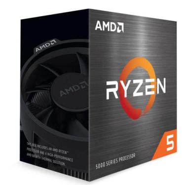 Imagem de Processador Amd Ryzen 5 5600X, 3.7Ghz 4.6Ghz Turbo 6-Cores, Core