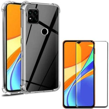 Imagem de Capa Anti Impacto Xiaomi Redmi 9C + Película Vidro 3D - Phonecell