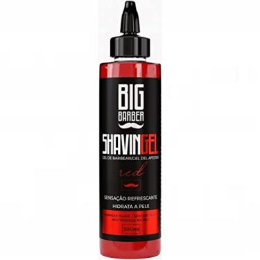 Imagem de Shaving Gel Barbear Bisnaga Big Barber Red 300ml Profissional