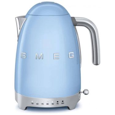 Imagem de Chaleira Elétrica Capacidade 1.7L, com Desligamento Automático, azul, SMEG KLF04PBUS, Azul