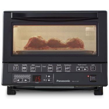 Imagem de Forno Elétrico de Bancada com Bandeja de Migalhas 1300W, 110v, PANASONIC NB G110P K, Preto