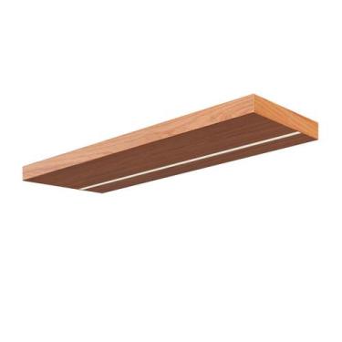 Imagem de Prateleira MDF com Fita Led 90cm Freijó - Dallacosta