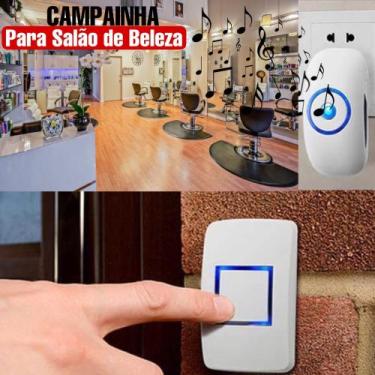 Imagem de Campainha Sem Fio Para Salão De Beleza Fácil De Instalar - Wild