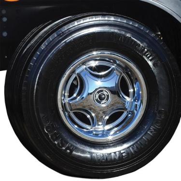 Imagem de Calota Aro 20/22 Hélice 5 Pontas para Rodoar - 2 Unidades - Fabbof